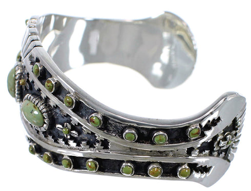 Sterling Silver Southwest Turquoise Cuff Bracelet Jewelry CX47775